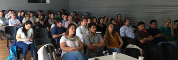Presentaciones durante la jornada